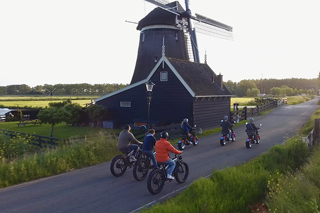 teamdag door Uitgeest en Zaanse Schans